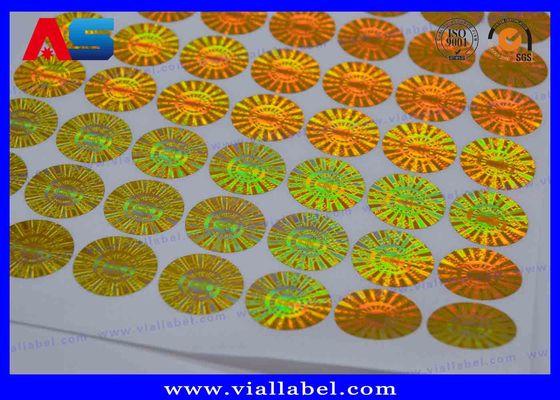 VOID Round Pharma Holograficzne naklejki na etykietach