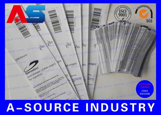 CMYK Leki na muchy Opis Papier Niestandardowy druk na ulotce 135mm Szerokość 45mm Długość