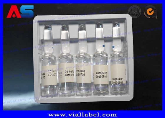 Olejki Ampułki 1 ml Plastikowe Pęcherzyki Opakowanie PVC / PET Materiał Biały Kolor specjalnie wykonany plastikowy tac