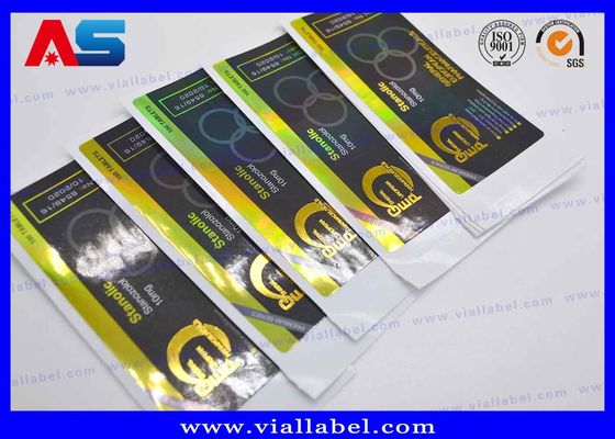 Laserowe etykiety na fiolkach 10 ml Niestandardowe etykiety wodoodporne dla produktów