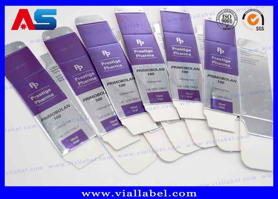 Folia srebrna Shinny 10mL Farmaceutyczne pudełka do sterylizatorów mięśniowych UK