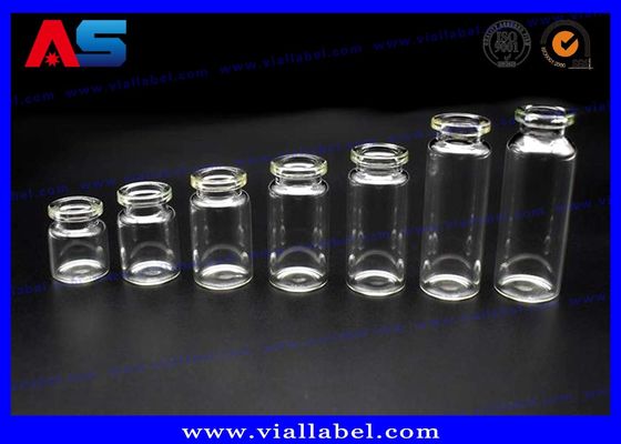 Do wstrzykiwań 2 ml - 10 ml Przejrzyste, małe fiolki ze szkła
