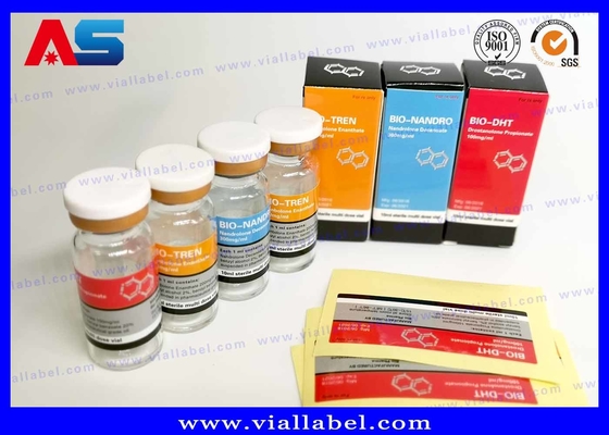 Peptydy na zamówienie dla wzrostu ludzkiego Etykiety prywatne Etykiety do produktów farmaceutycznych Etykiety do fiol 10 ml