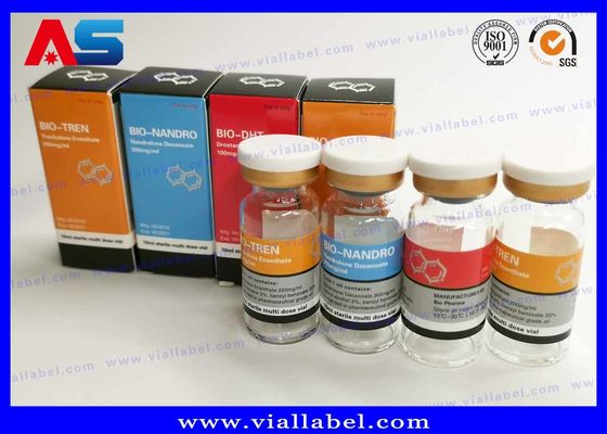 Bodybuilding Cypionate Etykiety na butelkach farmaceutycznych 25x60 mm Certyfikat ISO dla fiol 10 ml