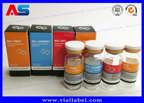 Bodybuilding Cypionate Etykiety na butelkach farmaceutycznych 25x60 mm Certyfikat ISO dla fiol 10 ml