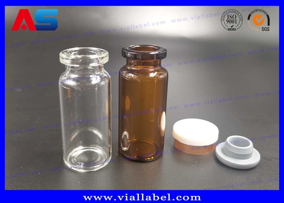 Przejrzyste butelki 10 ml Małe fiolki szklane szerokość 24 mm wysokość 45 mm Stosowanie do testu BIO 2 ml fiolki szklane
