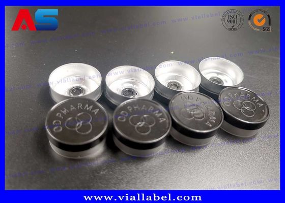 Miniaturowe butelki szklane rurowe Błękitne bursztynowe butelki szklane z bezpiecznymi gumowymi pokrywkami do fiol kulturystycznych