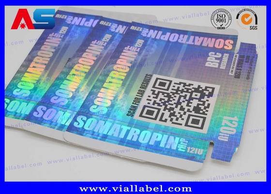 Somatropin Bodybuilding Hcg Tabletki Pigułki na zamówienie Pudełko tabletkowe / Pudełko medyczne Pudełko papierowe Pudełko srebrna folia