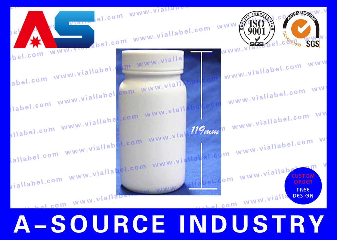 200 ml HDPE pojemnik z tabletkami medycznymi Puste butelki z tabletkami / butelki z witaminami butelki z plastikiem