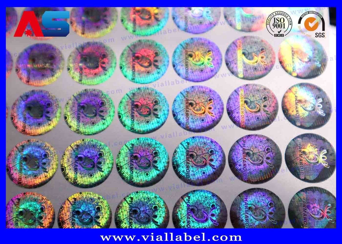 Niestandardowa 3D Holograficzna Etykieta Bezpieczeństwa 20mm