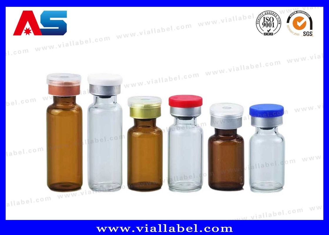 Mała szklana fiolka do przechowywania olejów i płynów aptecznych 1 ml / 2 ml / 3 ml / 5 ml / 10 ml