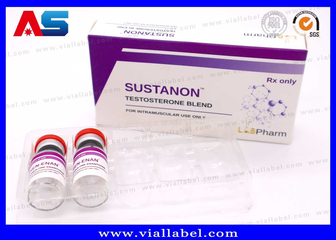 Premium UV Matte & Embossed Paper Box for 2x2ml Semaglutide Vials
