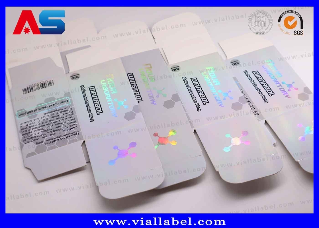 Pudełko 10 ml z holograficznymi zabezpieczeniami ∙ ∙ Zapakowanie farmaceutyczne odporne na manipulacje ∙ ∙ ISO 9001 i FSC, 12+ lat światowego doświadczenia w eksporcie