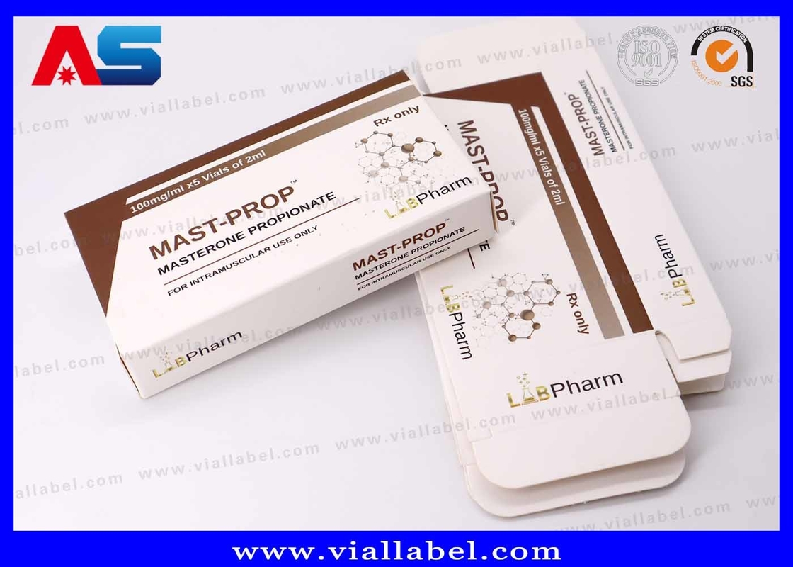 Zaopatrzenie w peptydy na zamówienie dla fiol 2x2ml, Premium Peptide Packaging Box Custom Printing