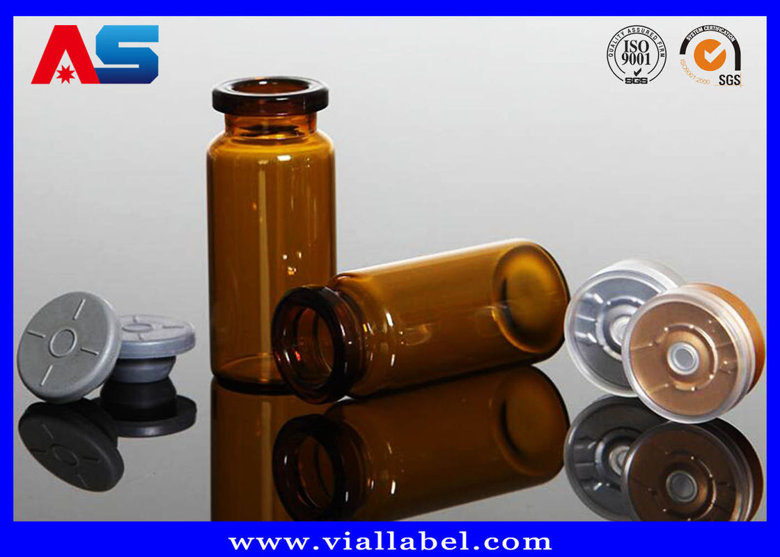 5 ml 8 ml 15 ml 10 mL Małe fiolki szklane Butelki z odwracalną czapką Gumowe fiolki butelka szklana