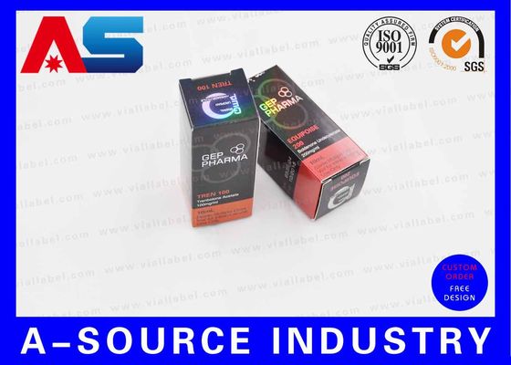 Etykiety na opakowania leków markowych do pudełek, druk CMYK, profesjonalny projekt / fiolki z peptydami